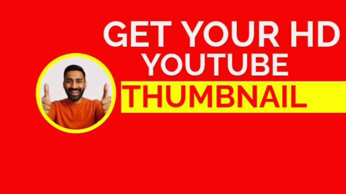 Red YouTube Thumbnail Design YouTube Thumbnail Template | PosterMyWall