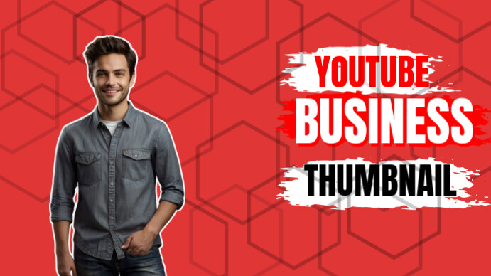 Red Youtube Youtube Thumbnail Template | PosterMyWall