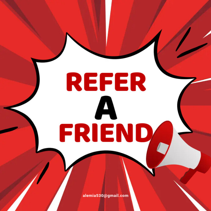 Refer A Friend Template PosterMyWall Refer A Friend Template PosterMyWall