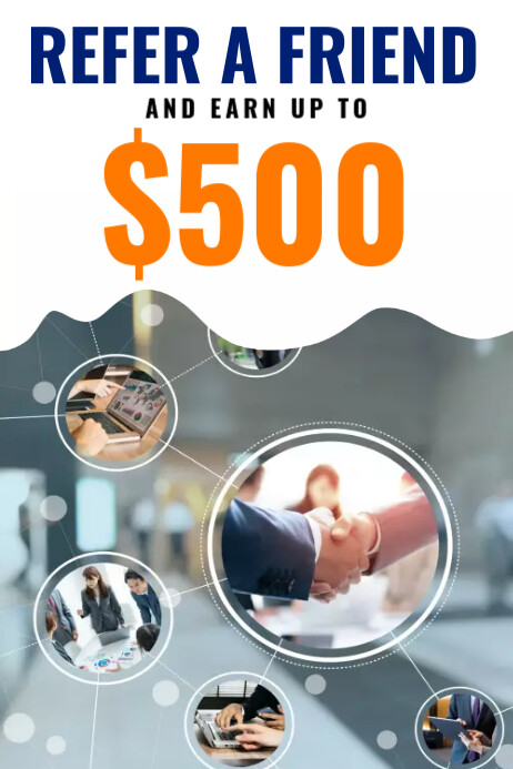 Refer A Friend Templat | PosterMyWall