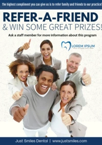 Refer A Friend A4 template