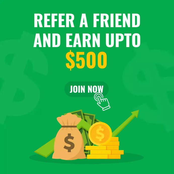 Refer A Friend Template PosterMyWall Refer A Friend Template PosterMyWall