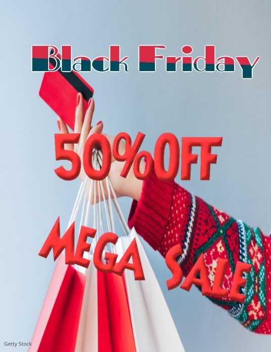 Referal program Flyer (US Letter) template