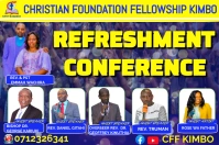 REFERESMENT CONFERENCE Banner 4' × 6' template