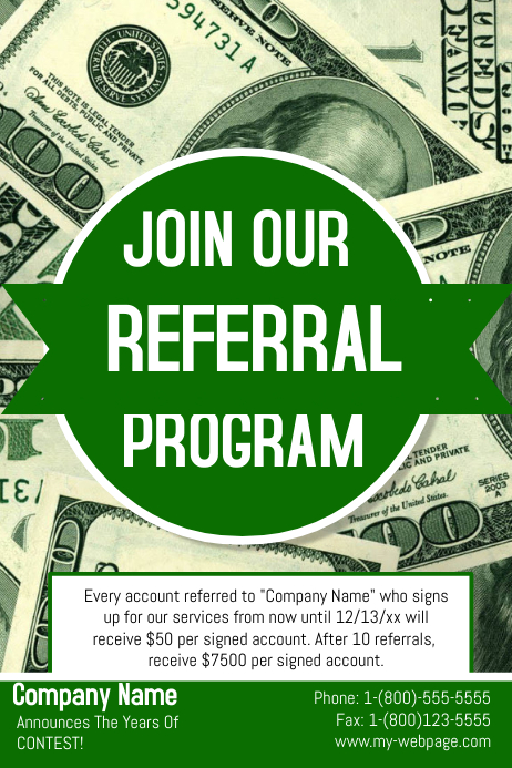 Copy of Referral Flyer | PosterMyWall