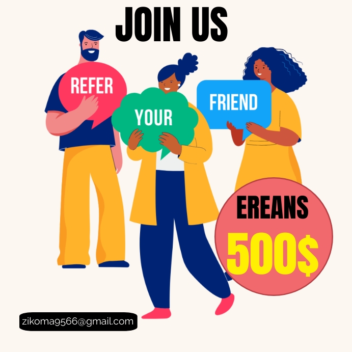 referral program, small business Instagram Post template