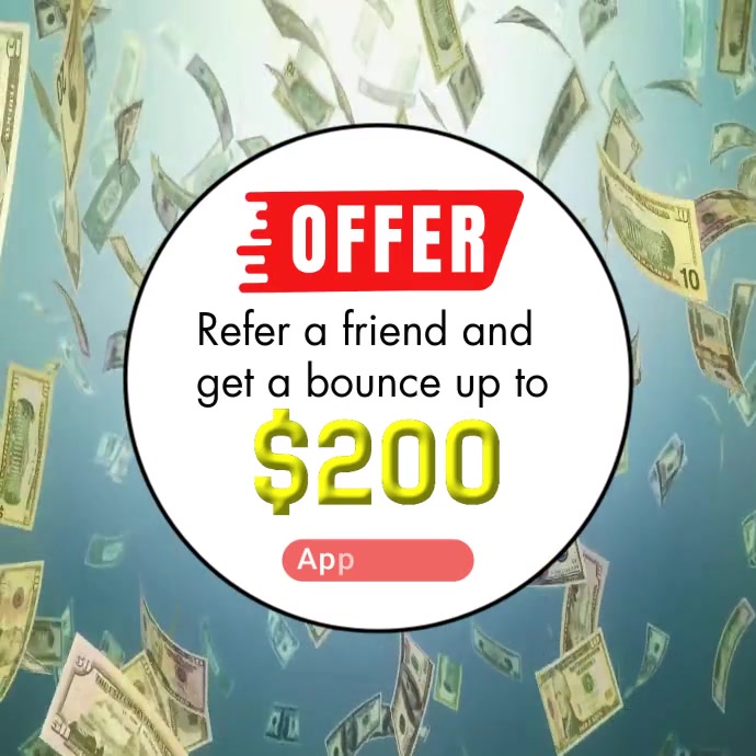 Referral Example Animation referral program animation videos Template | PosterMyWall