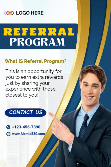 Referral program Template | PosterMyWall