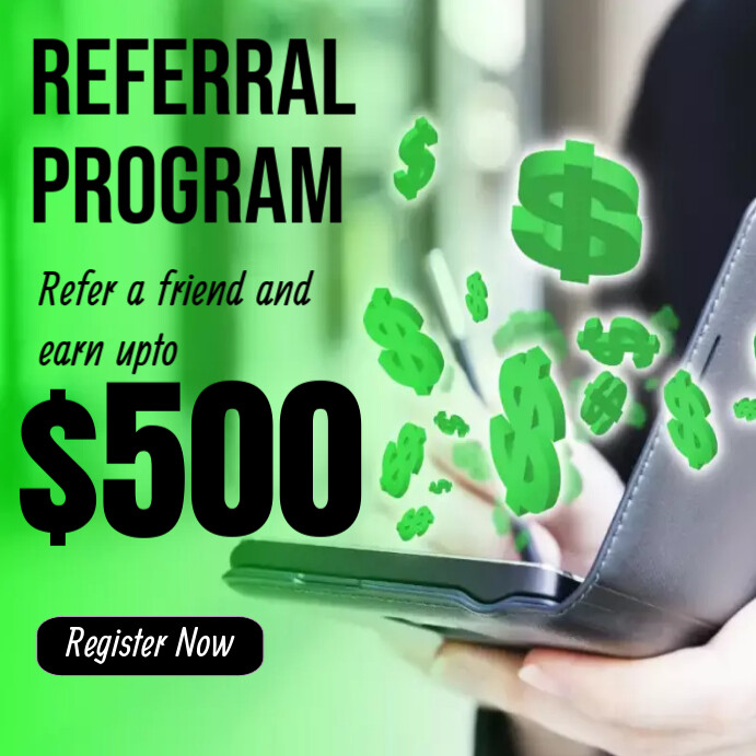 Referral Ranking Design Referral Program Template | PosterMyWall