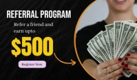 Referral Program Mærke template