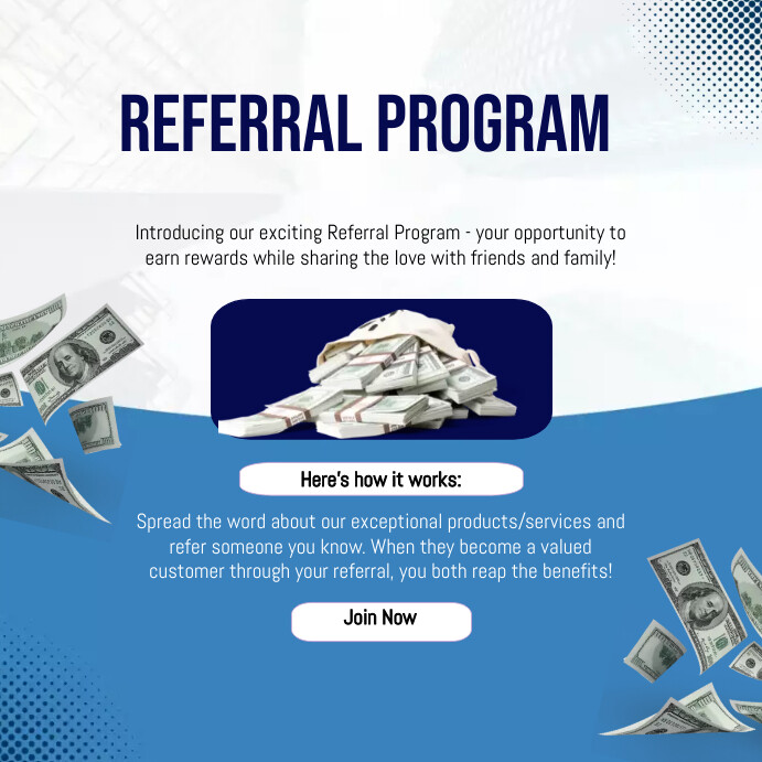 Referral Program Template | PosterMyWall