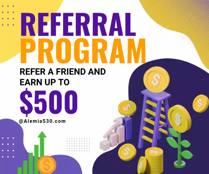 Referral Program Template | PosterMyWall