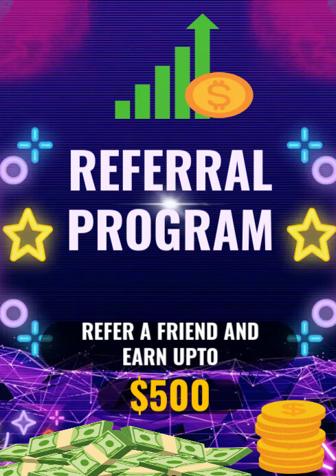 Referral program Template | PosterMyWall