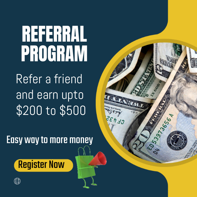 Referral Program Template | PosterMyWall