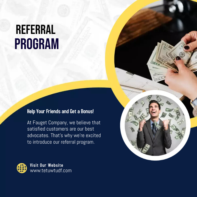 Referral Program Template | PosterMyWall