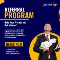 Referral program Template | PosterMyWall