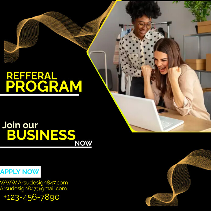 Referral Program Template | PosterMyWall