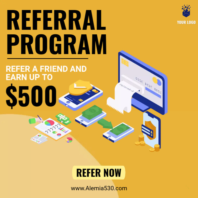 Referral Program Template | PosterMyWall