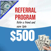 Referral program Template | PosterMyWall