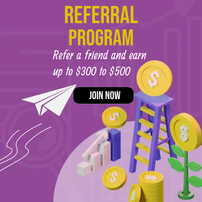 Referral Program Template | PosterMyWall