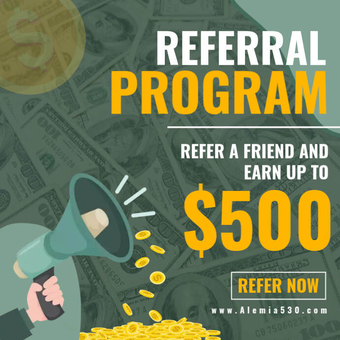 Referral Program Template PosterMyWall