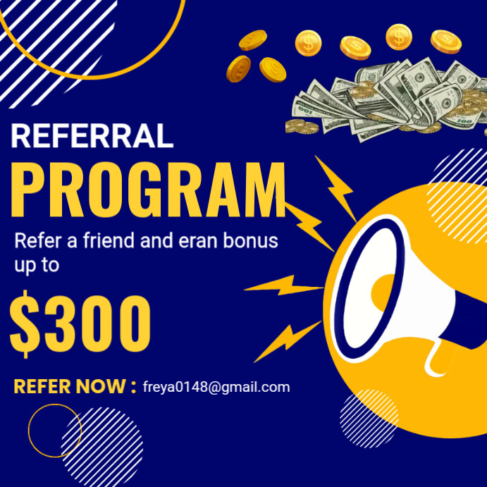 Referral program Template | PosterMyWall
