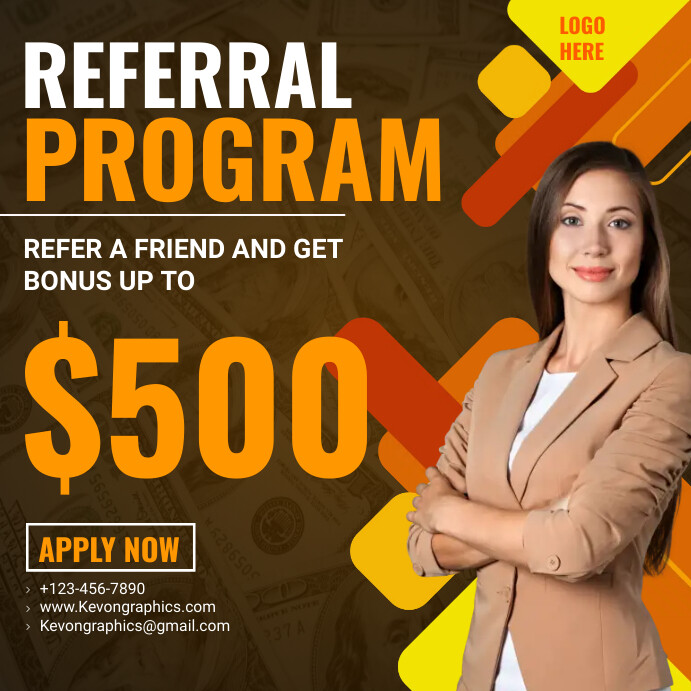 Referral Program Template | PosterMyWall