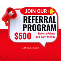 Referral program Template | PosterMyWall