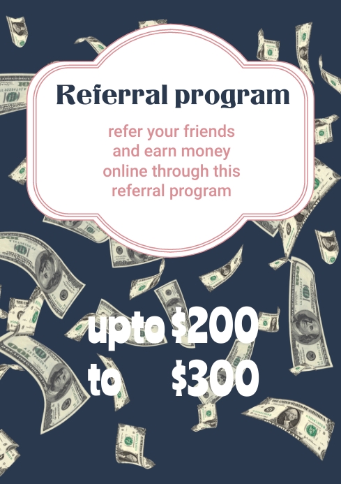 Referral program Template | PosterMyWall