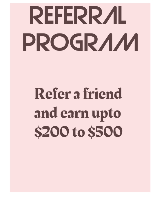 Referral program Flyer (Letter pang-US) template