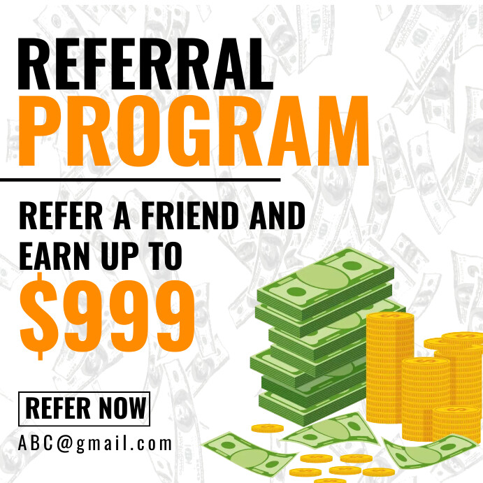 Referral Program Template | PosterMyWall