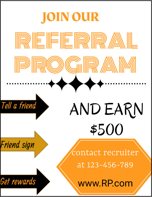 Referral program Template | PosterMyWall