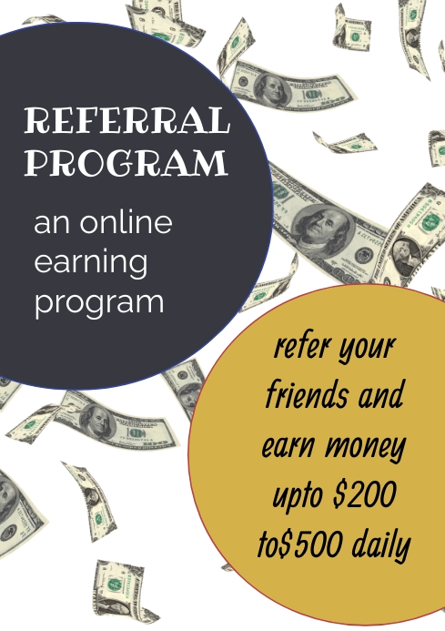 Referral program Template | PosterMyWall