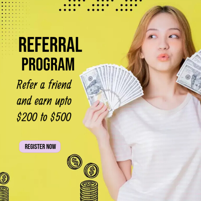 Referral Program Template | PosterMyWall