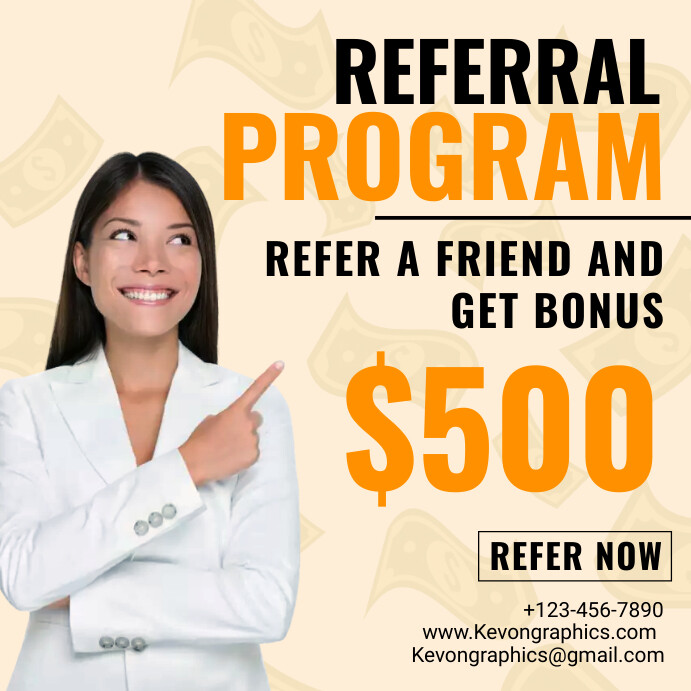 Referral Program Template | PosterMyWall