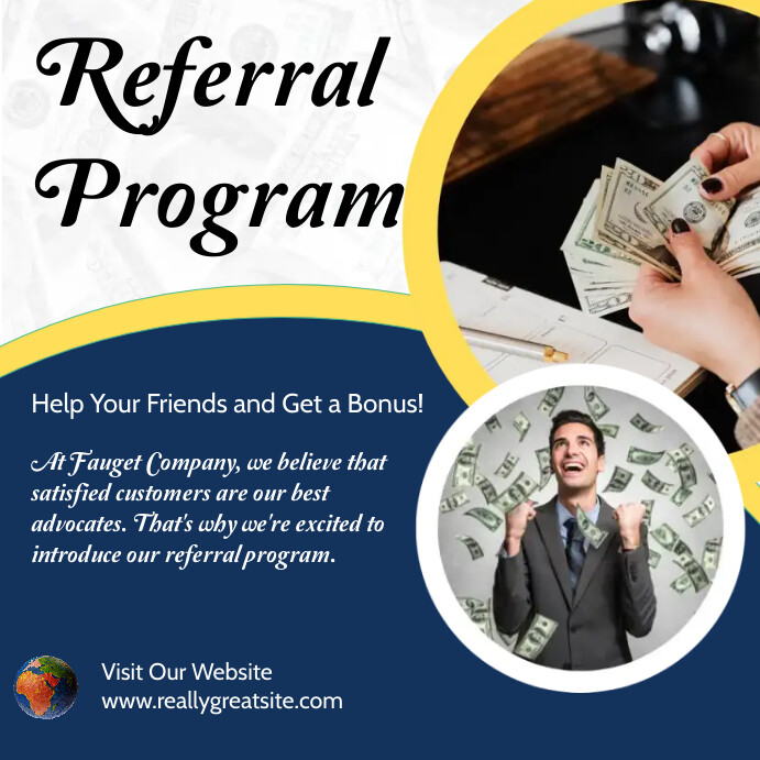 Referral Program Template | PosterMyWall