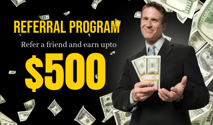 Referral Program 标记 template