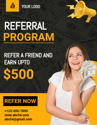 Referral program template | PosterMyWall