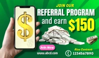Referral program free customisable templates Etiqueta