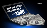 Referral program free customisable templates Tag