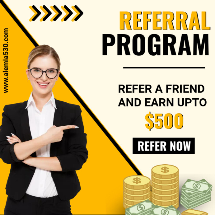Referral program Template | PosterMyWall