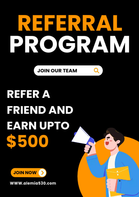 Referral program Template | PosterMyWall