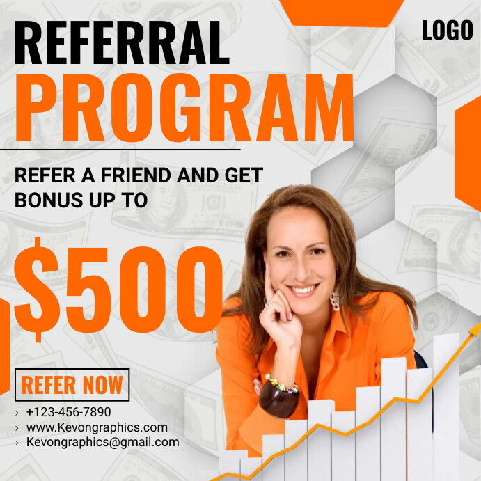 Copy of Referral program Template | PosterMyWall
