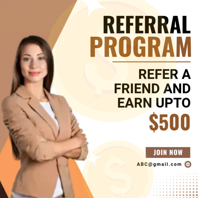 Referral program Template | PosterMyWall