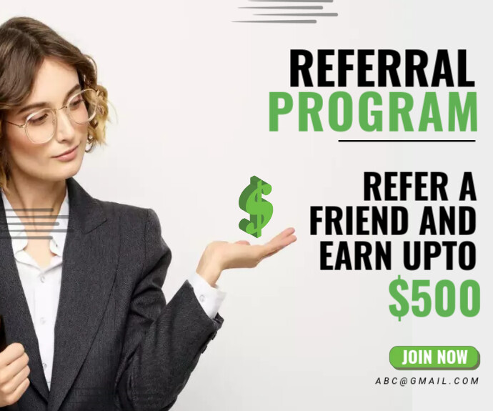 Referral program Template | PosterMyWall