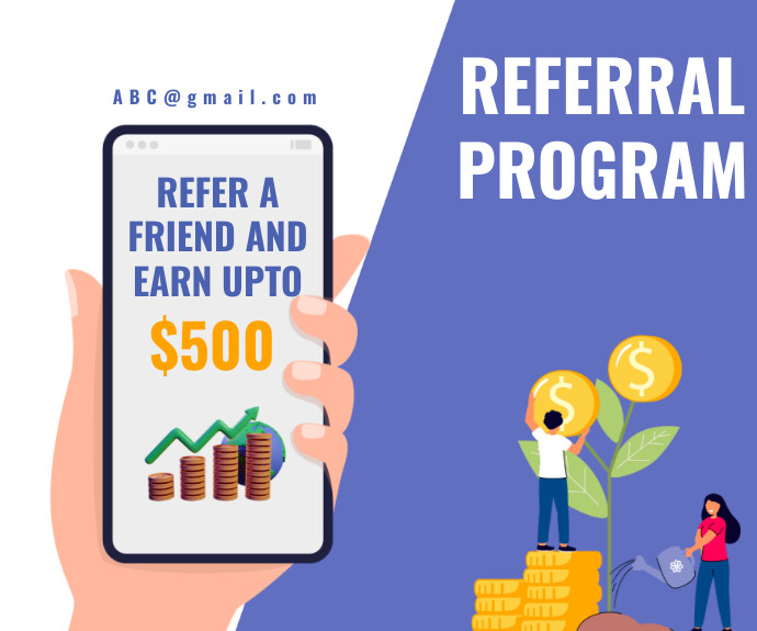 Referral program Template | PosterMyWall