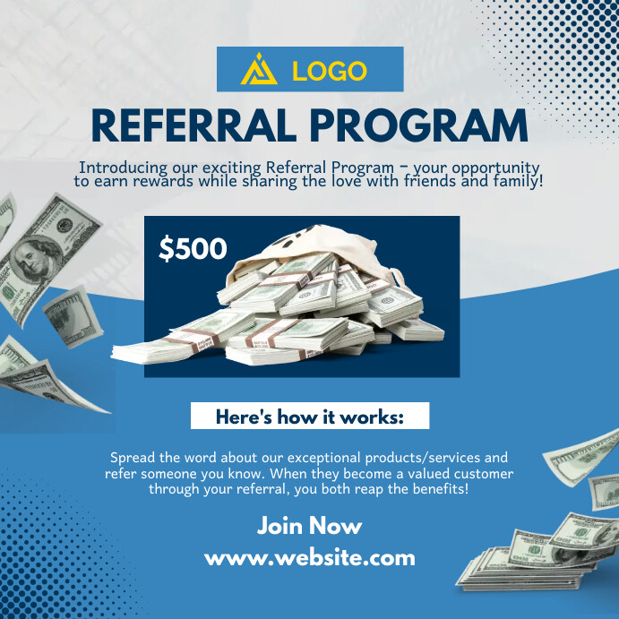 Referral program Template | PosterMyWall