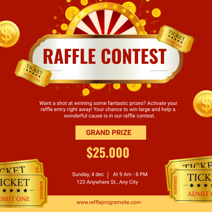 Referral program template Instagram Post