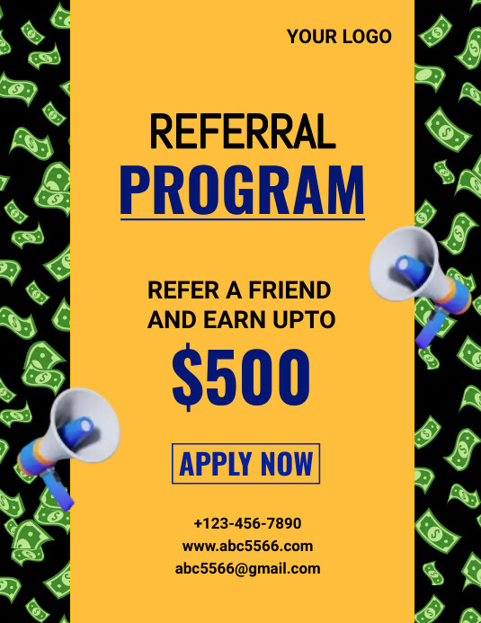 Copy of Referral program Template | PosterMyWall