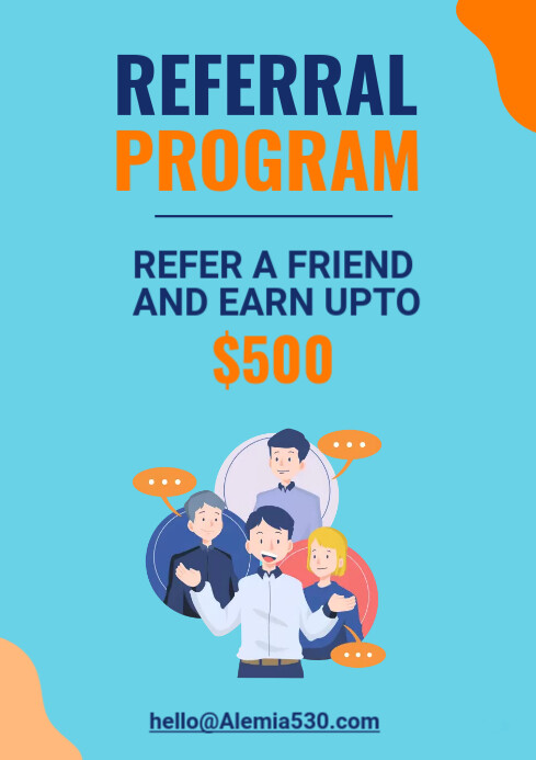 Referral program Template | PosterMyWall